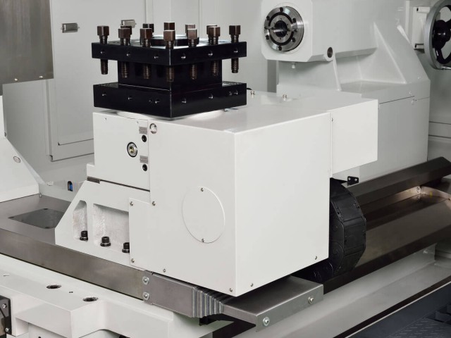 TC Series flat bed cnc lathe H4 hydraulic indexing turret