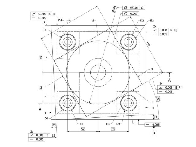 MV300 / 500 / 600 / 700#30 立式加工中心 精度量測優於 ISO 10791-7標準