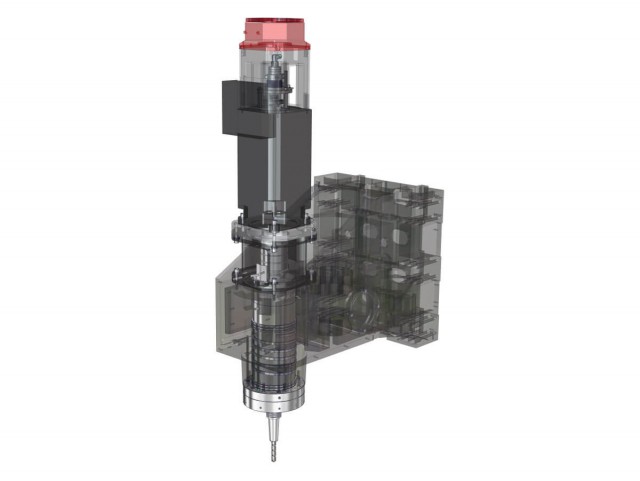 MV760 CNC Vertical Machining Center Reliable spindle and headstock