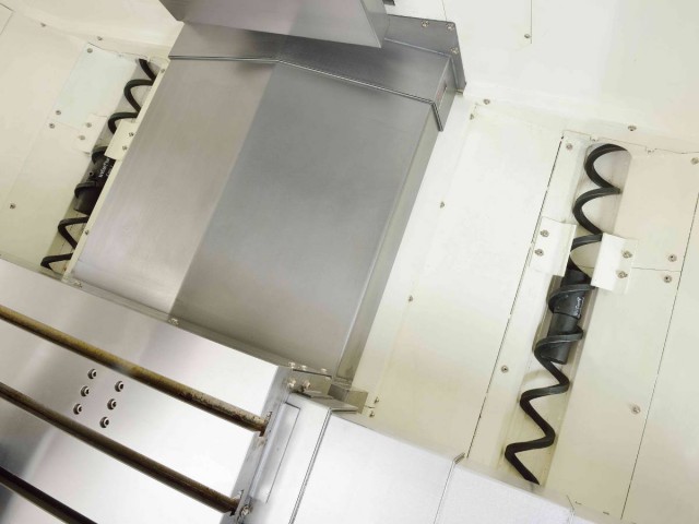 Opt. Way Cover and Labyrinth Seal;  Opt. Auger Conveyor of Both Sides