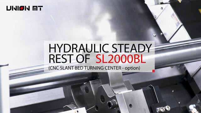 hydraulic steady rest