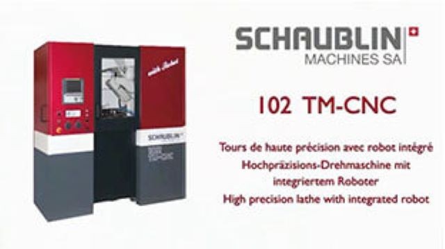 schaublin 102 tm cnc robot 2