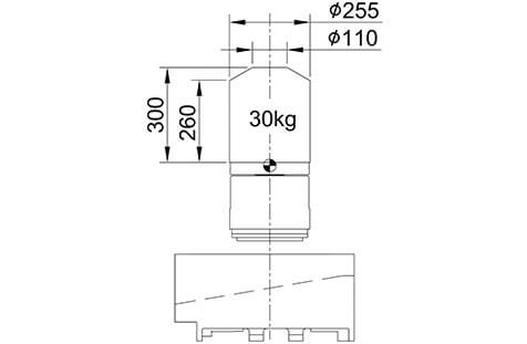 MVX255 5-Axis machining center/5-Face Machining Center High Precision Spindle