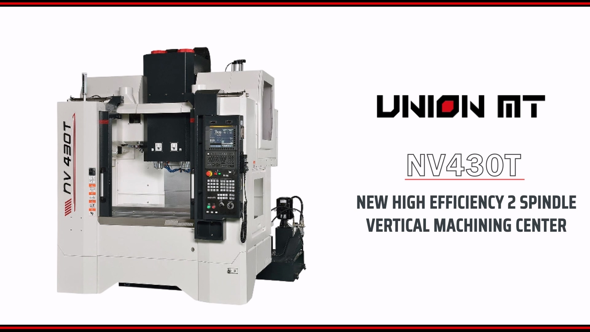 NV430T Twin Spindle Vertical Machining Centers Video introduction